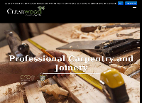 Clear Wood Carpentry's website