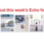 The Echo's out every Thursday.