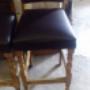 Leather stool