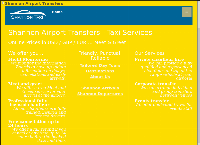 Shannon Taxi Service, Shannon's website