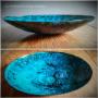 Copper Bowl in Blue