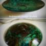 Copper Bowl in Green