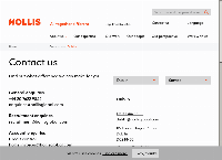 Hollis's website