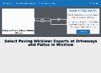 Select Paving Wicklow's website