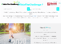 Take The Challenge's website