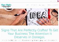 Sign Right Design & Print's website