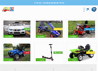 Kids Electric Cars's website