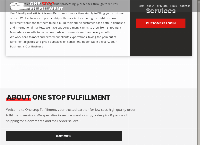 One Stop Fulfillment's website