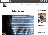 Cooking With Sapana's website