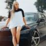onexu white tee