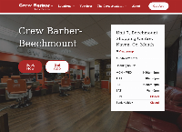 Crew Barber Navan's website