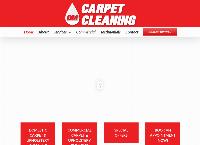DM Carpet Cleaning's website