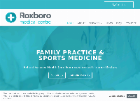 Roxboro Medical Centre's website