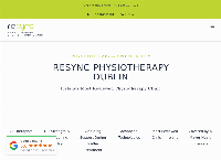 Resync Physiotherapy's website