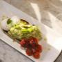 Balfes Dublin Breakfast Avocado on toast with tomatos and poached eggs. Healthy options. Vegan options. Vegetarian options. Gluten free options