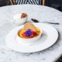 Creme brulee and coffee at Balfes