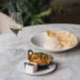 Main course at Wilde with White wine