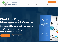 Management Courses's website