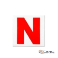 A Pair Of Self-Adhesive N Plate