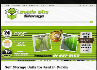 Dublin City Storage's website