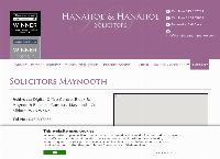 Hanahoe & Hanahoe Solicitors Maynooth's website