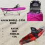 BUNDLE DEAL - 2 x Muse Pro Kayaks for €1000

This offer will really float your boat. The ideal addition for your Summer staycation. 

 

Size：10ft - 3050x800x426mm/120x31.5x16.8inch            

Load bearing：140kg/308.64lbs
Rated passenger capacity:1 person          
G.W.:22.50kg/49.65lbs   N.W.:21.50kg/47lbs

 

●Bungee cord

●Handle

●Drain plug 

●Rubber stopper 

●Hatch

●Square fishing cover

●4xflush rod holders
