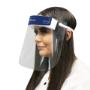 REUSABLE PLASTIC FACE SHIELD