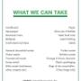 What We Can Take