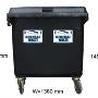 1100 litre Wheelie Bin