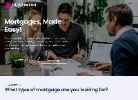 Platinum Mortgages's website