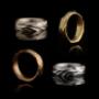 Men's modern wedding bands