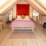 The Luxury Lodges at The Grove provide a truly unique Killarney accommodation option. The Lodge is fully self contained with a spacious bedroom, bathroom and kitchenette. Each room is centrally heated and the private patio boasts heating, lights and a BBQ.

As with all the rooms here you will a truly unique, romantic holiday with emphasis on privacy and relaxation.

Each Lodge has a King Size Bed, strong power shower and kitchenette stocked with everything from electric hob to Nespresso machine.