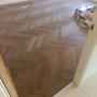 Herringbone pattern flooring