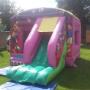 Disco Theme Bouncy Castle with Slide