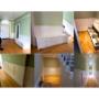 Panelling, bench and shoe storage
