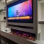wall mounted electric fireplace