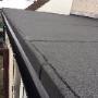 Mineral felt roof