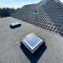 New flat roof installation
