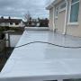Rubber flat roof