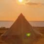 You will be mesmerised by the tranquility and exclusivity of our glamping site, as it hosts only but two rustic bell tents, a BBQ, our provincial stone mermaid bar, and our verdant beer garden.