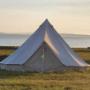 You will be mesmerised by the tranquility and exclusivity of our glamping site, as it hosts only but two rustic bell tents, a BBQ, our provincial stone mermaid bar, and our verdant beer garden.