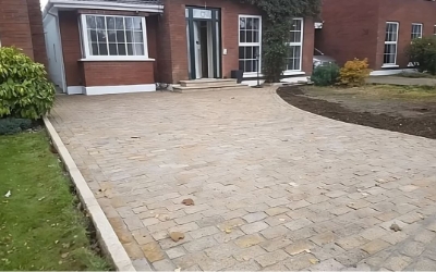 Driveway paving in Dublin