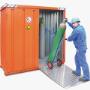 Gas Cylinder Container (Grated Floor with load bearing of 500kg/m2)