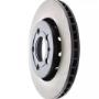 Centric Premium Rotor with advanced metallurgy that greatly reduces pad squeal. Especially effective with higher friction; European style brake pad compounds. Added Molybdenum and Chromium to resist rotor cracking