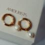 Emerald Gold earrings