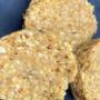 Peanut Butter & Oat Cups infused with Turkey Tail extract