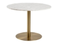 Hampton-Round-Dining-Table-Marble-Brass