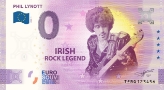 Phil Lynott Commemorative 0 Euro Banknote