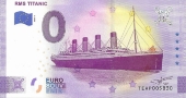 RMS Titanic 0 Euro Banknote