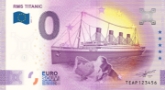 RMS Titanic 2023 0 Euro Banknote